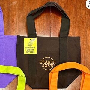 🖤 TJ’s MINI CANVAS TOTE